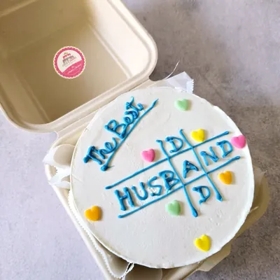 Anniversary & Engagement custom cake by Cakes & Shapes, Dubai — design code CS-0435