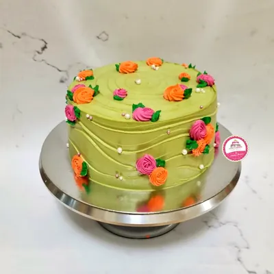 Birthday — Adults custom cake by Cakes & Shapes, Dubai — design code CS-0068