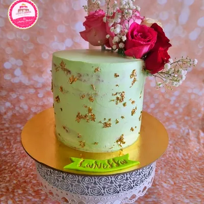 Birthday — Adults custom cake by Cakes & Shapes, Dubai — design code CS-0008