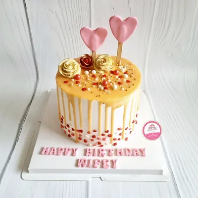 Birthday — Adults custom cake by Cakes & Shapes, Dubai — design code CS-0178