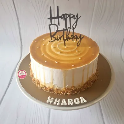 Birthday — Adults custom cake by Cakes & Shapes, Dubai — design code CS-0197