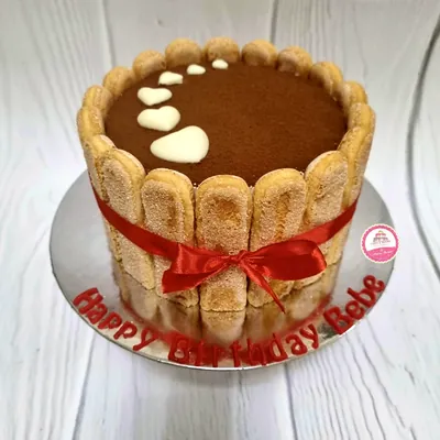 Birthday — Adults custom cake by Cakes & Shapes, Dubai — design code CS-0200