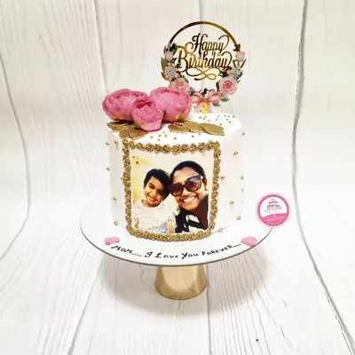 Birthday — Adults custom cake by Cakes & Shapes, Dubai — design code CS-0211