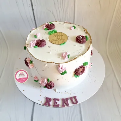 Birthday — Adults custom cake by Cakes & Shapes, Dubai — design code CS-0221