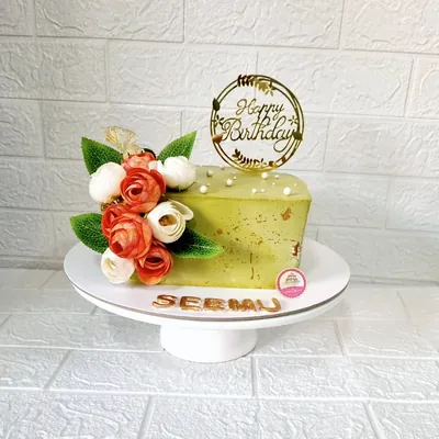 Birthday — Adults custom cake by Cakes & Shapes, Dubai — design code CS-0240