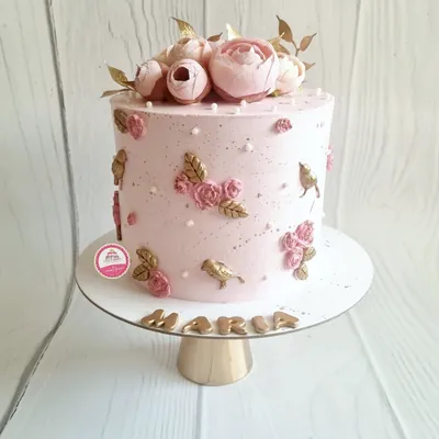 Birthday — Adults custom cake by Cakes & Shapes, Dubai — design code CS-0245