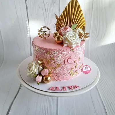 Birthday — Adults custom cake by Cakes & Shapes, Dubai — design code CS-0261