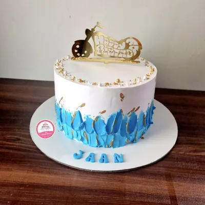 Birthday — Adults custom cake by Cakes & Shapes, Dubai — design code CS-0291
