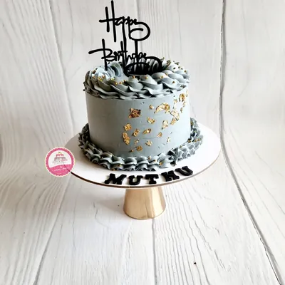 Birthday — Adults custom cake by Cakes & Shapes, Dubai — design code CS-0316