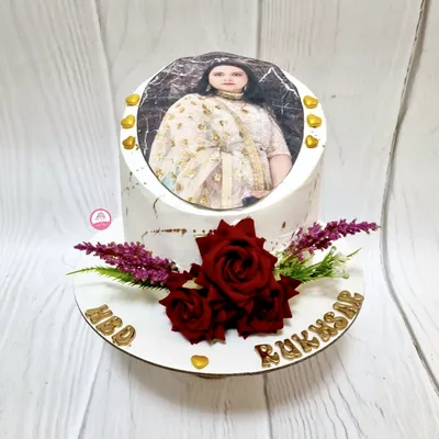 Birthday — Adults custom cake by Cakes & Shapes, Dubai — design code CS-0347