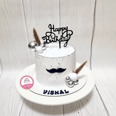 Birthday — Adults custom cake by Cakes & Shapes, Dubai — design code CS-0352
