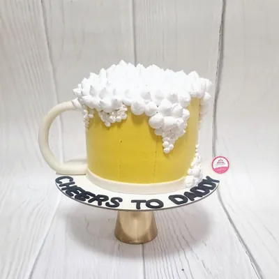 Birthday — Adults custom cake by Cakes & Shapes, Dubai — design code CS-0367