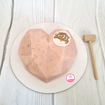 Birthday — Adults custom cake by Cakes & Shapes, Dubai — design code CS-0368