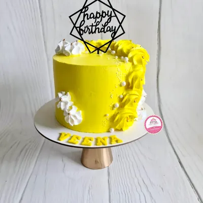 Birthday — Adults custom cake by Cakes & Shapes, Dubai — design code CS-0380