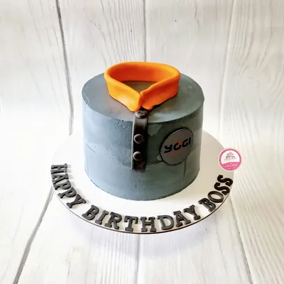 Birthday — Adults custom cake by Cakes & Shapes, Dubai — design code CS-0393