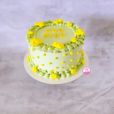 Birthday — Adults custom cake by Cakes & Shapes, Dubai — design code CS-0465