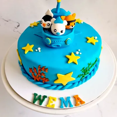 Birthday — Kids custom cake by Cakes & Shapes, Dubai — design code CS-0097