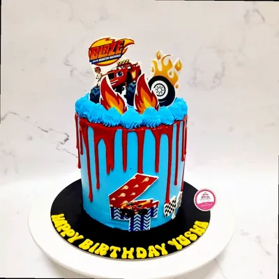 Birthday — Kids custom cake by Cakes & Shapes, Dubai — design code CS-0121