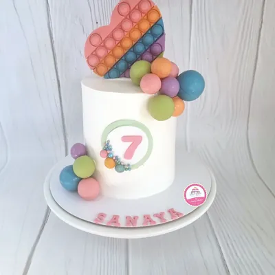 Birthday — Kids custom cake by Cakes & Shapes, Dubai — design code CS-0186