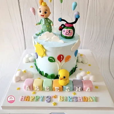 Birthday — Kids custom cake by Cakes & Shapes, Dubai — design code CS-0218