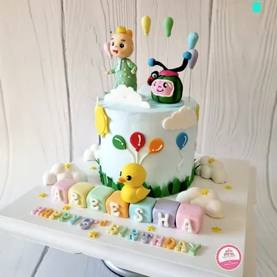 Birthday — Kids custom cake by Cakes & Shapes, Dubai — design code CS-0219