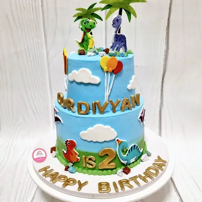 Birthday — Kids custom cake by Cakes & Shapes, Dubai — design code CS-0335