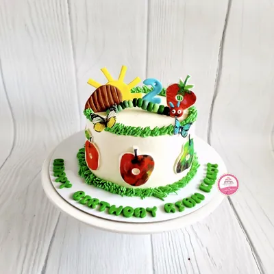 Birthday — Kids custom cake by Cakes & Shapes, Dubai — design code CS-0343