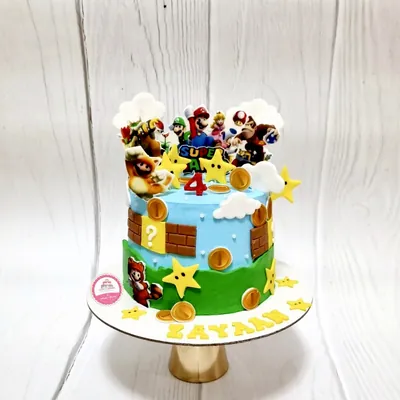 Birthday — Kids custom cake by Cakes & Shapes, Dubai — design code CS-0344