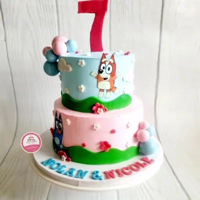 Birthday — Kids custom cake by Cakes & Shapes, Dubai — design code CS-0379