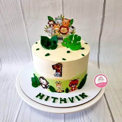 Birthday — Kids custom cake by Cakes & Shapes, Dubai — design code CS-0385