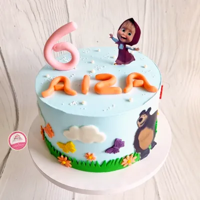 Birthday — Kids custom cake by Cakes & Shapes, Dubai — design code CS-0386