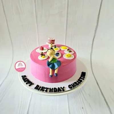Birthday — Kids custom cake by Cakes & Shapes, Dubai — design code CS-0414