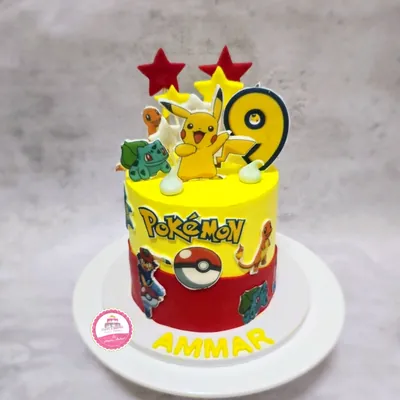 Birthday — Kids custom cake by Cakes & Shapes, Dubai — design code CS-0425