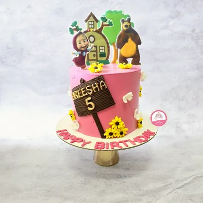 Birthday — Kids custom cake by Cakes & Shapes, Dubai — design code CS-0431