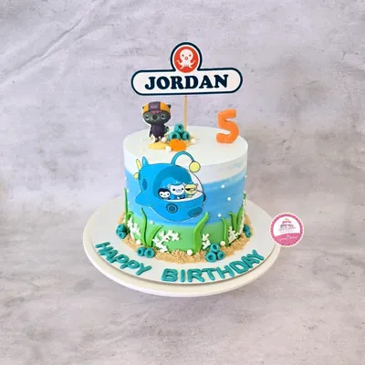 Birthday — Kids custom cake by Cakes & Shapes, Dubai — design code CS-0440