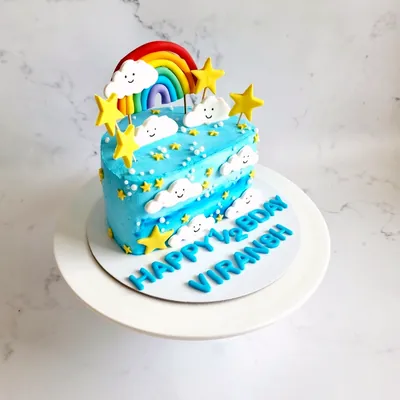 Birthday — Kids custom cake by Cakes & Shapes, Dubai — design code CS-0057