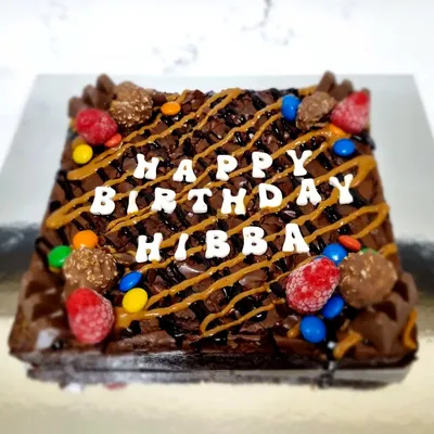 Desserts & Treats custom cake by Cakes & Shapes, Dubai — design code CS-0046