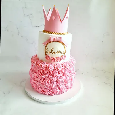 1st Birthday & Baby custom cake by Cakes & Shapes, Dubai — design code CS-0128