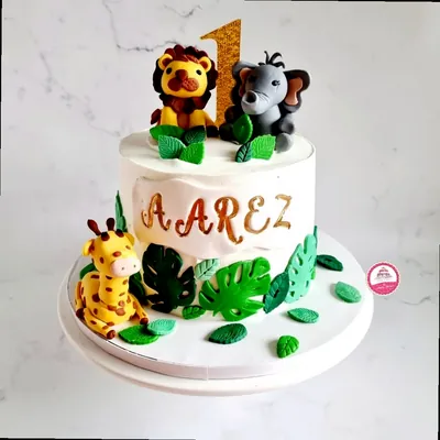 1st Birthday & Baby custom cake by Cakes & Shapes, Dubai — design code CS-0087