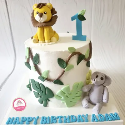 1st Birthday & Baby custom cake by Cakes & Shapes, Dubai — design code CS-0179