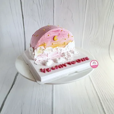 1st Birthday & Baby custom cake by Cakes & Shapes, Dubai — design code CS-0282