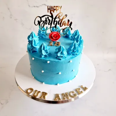 1st Birthday & Baby custom cake by Cakes & Shapes, Dubai — design code CS-0045